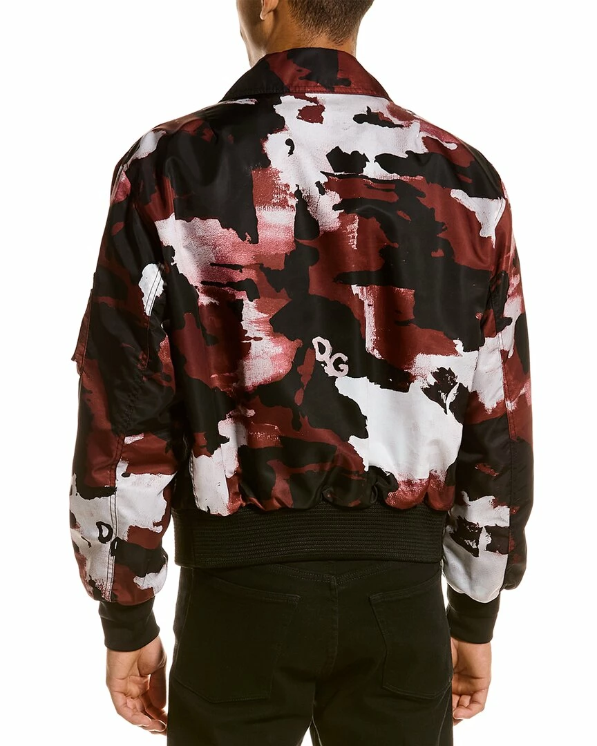 Dolce & Gabbana Printed Jacket Men Outerwear 3 Dolce & Gabbana Printed Jacket Men Outerwear - Image 2