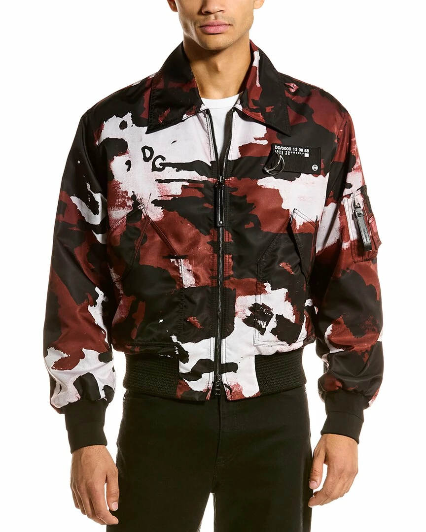 Dolce & Gabbana Printed Jacket Men Outerwear 4 Dolce & Gabbana Printed Jacket Men Outerwear - Image 3