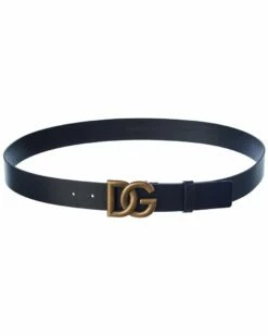 Dolce & Gabbana Leather Belt Men Belts & Suspenders