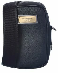 Dolce & Gabbana Leather Crossbody Men Bags & Backpacks