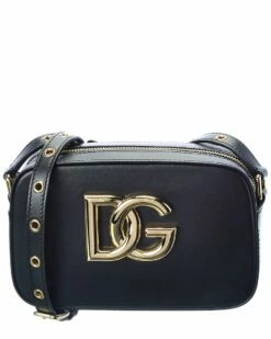 Dolce & Gabbana 3.5 Leather Crossbody Women Crossbody Bags