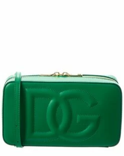 Dolce & Gabbana DG Small Leather Camera Bag Women Crossbody Bags