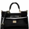 Dolce & Gabbana Sicily Small Patent Satchel Women Satchels & Top Handles -Dolce & Gabbana Sales 1111328208 RLLZ 1
