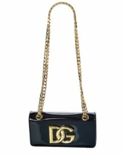 Dolce & Gabbana 3.5 Leather Phone Bag Women Wallets & Card Cases