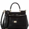 Dolce & Gabbana Sicily Small Patent Satchel Women Satchels & Top Handles -Dolce & Gabbana Sales 1111383806 RLLZ 1