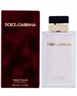 Dolce & Gabbana 3.3oz Pour Femme Eau De Parfum Spray Women Fragrance