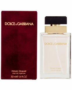 Dolce & Gabbana 1.6oz Pour Femme Eau De Parfum Spray Women Fragrance