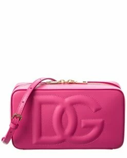 Dolce & Gabbana DG Small Leather Camera Bag Women Crossbody Bags