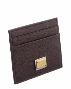 Dolce & Gabbana Leather Card Holder Women Wallets & Card Cases -Dolce & Gabbana Sales 1111485613 RLLZ 3