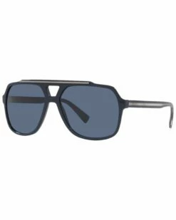 Dolce & Gabbana Men's DG4388F 60mm Sunglasses Sunglasses & Eyewear