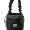 Dolce & Gabbana Soft Leather Bucket Bag Women Bucket Bags