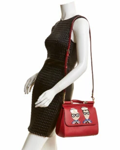 Dolce & Gabbana Sicily Leather Satchel Women Satchels & Top Handles -Dolce & Gabbana Sales 1111692121 RLLZ 3