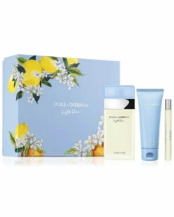 Dolce & Gabbana Women's 3pc Light Blue Set Fragrance
