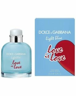 Dolce & Gabbana Men's 2.5oz Light Blue Love Is Love Eau De Toilette Spray Cologne & Aftershave