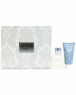 Dolce & Gabbana Men's Light Blue 2pc Set Cologne & Aftershave