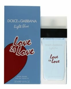 Dolce & Gabbana Light Blue Love Is Love 1.7oz EDT Women Fragrance