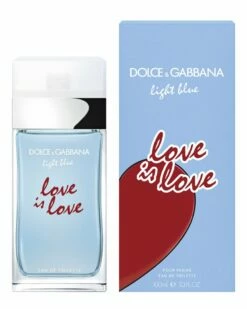 Dolce & Gabbana Women's 3.4oz Light Blue Love Is Love Eau De Toilette Spray Fragrance