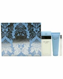 D&G Dolce & Gabbana Light Blue EDT & Body Cream Set Women Fragrance