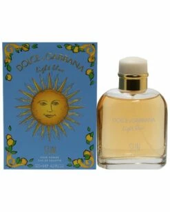 Dolce & Gabbana 4.2oz Light Blue Sun Pour Homme Men Cologne & Aftershave