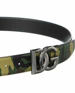 Dolce & Gabbana Logo Buckle Reversible Leather Belt Women Belts -Dolce & Gabbana Sales 1159300248 RLLZ 3