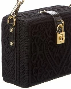 Dolce & Gabbana Cordonetto Lace Box Bag Women Shoulder Bags -Dolce & Gabbana Sales 1160328210 RLLZ 3