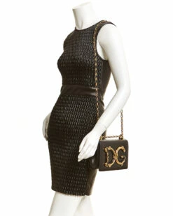 Dolce & Gabbana DG Girls Leather Shoulder Bag Women Shoulder Bags 7 Dolce & Gabbana DG Girls Leather Shoulder Bag Women Shoulder Bags -Dolce & Gabbana Sales 1160330845 RLLZ 3