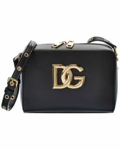 Dolce & Gabbana 3.5 Medium Leather Shoulder Bag Women Shoulder Bags