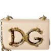 Dolce & Gabbana DG Girls Leather Shoulder Bag Women Shoulder Bags -Dolce & Gabbana Sales 1160485535 RLLZ 1