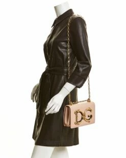 Dolce & Gabbana DG Girls Leather Shoulder Bag Women Shoulder Bags -Dolce & Gabbana Sales 1160485535 RLLZ 3