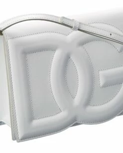 Dolce & Gabbana Logo Leather Shoulder Bag Women Shoulder Bags -Dolce & Gabbana Sales 1160485545 RLLZ 3