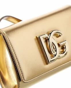 Dolce & Gabbana 3.5 Leather Crossbody Women Crossbody Bags -Dolce & Gabbana Sales 1160499735 RLLZ 3