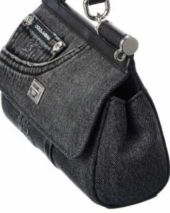 Dolce & Gabbana Sicily Small Patchwork Denim Shoulder Bag Women Shoulder Bags -Dolce & Gabbana Sales 1160508312 RLLZ 3