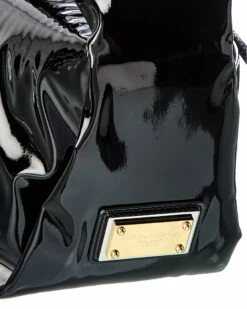 Dolce & Gabbana Branded Tag Patent Hobo Bag Women Shoulder Bags -Dolce & Gabbana Sales 1160508314 RLLZ 3