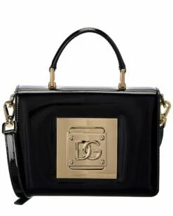 Dolce & Gabbana DG Logo Leather Shoulder Bag Women Shoulder Bags