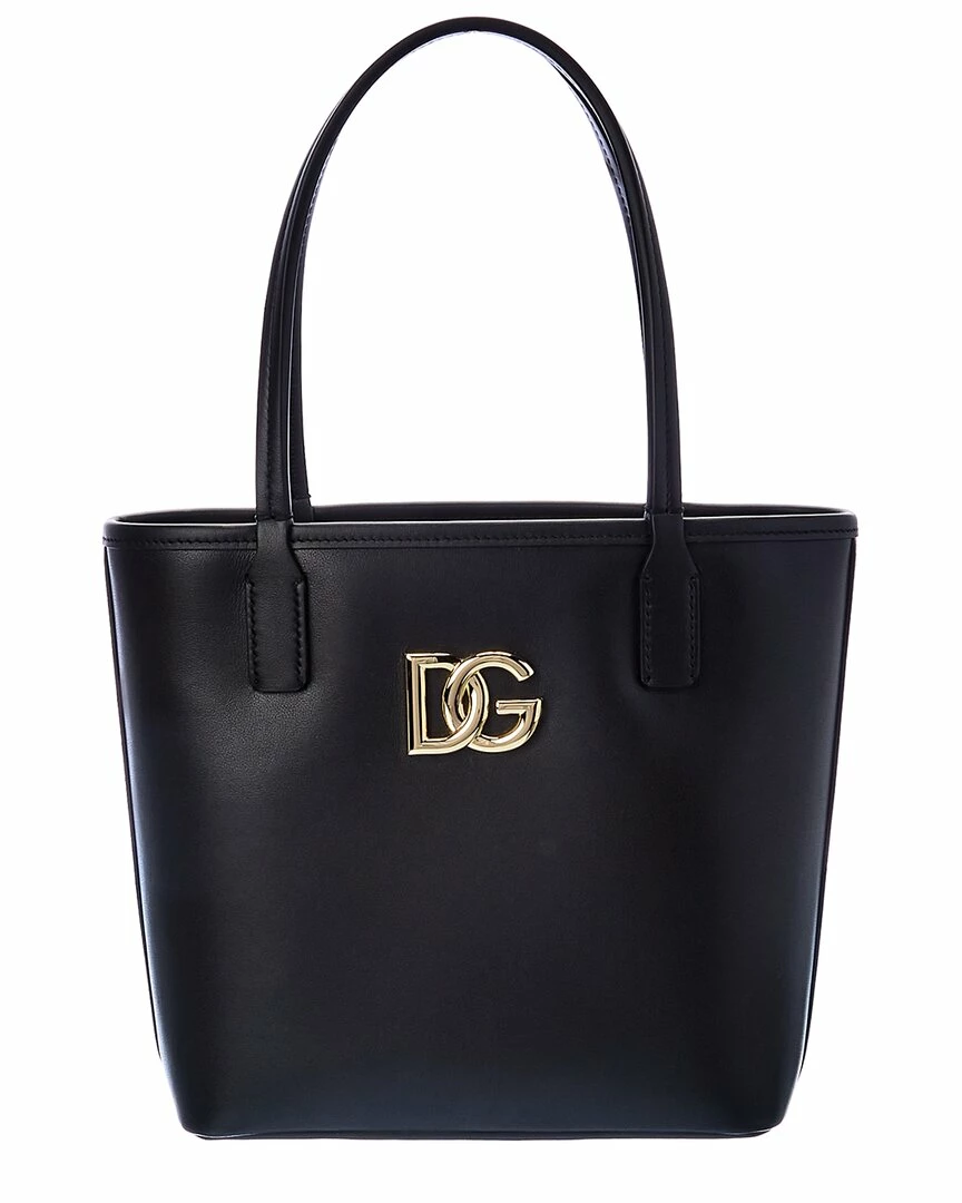 Dolce & Gabbana Fefe Small Leather Tote Women Totes 3 Dolce & Gabbana Fefe Small Leather Tote Women Totes