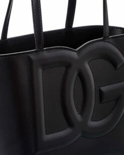 Dolce & Gabbana DG Logo Leather Tote Women Totes -Dolce & Gabbana Sales 1161485555 RLLZ 3