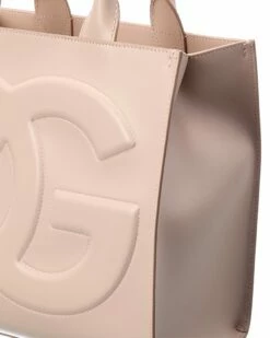 Dolce & Gabbana DG Logo Leather Tote Women Totes -Dolce & Gabbana Sales 1161495883 RLLZ 3