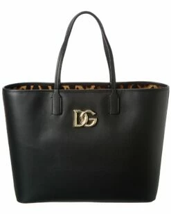 Dolce & Gabbana Fefe Medium Leather Tote Women Totes