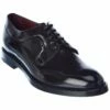 Dolce & Gabbana Brogue Leather Oxford Men Dress Shoes Black