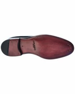 Dolce & Gabbana Brogue Leather Oxford Men Dress Shoes Black -Dolce & Gabbana Sales 1312061682 RLLZ 4