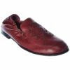Dolce & Gabbana Leather Slipper Men Loafers & Slip Ons Red -Dolce & Gabbana Sales 1312061684 RLLZ 1