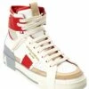Dolce & Gabbana Leather High-Top Sneaker Men Fashion Sneakers -Dolce & Gabbana Sales 1312131049 RLLZ 1