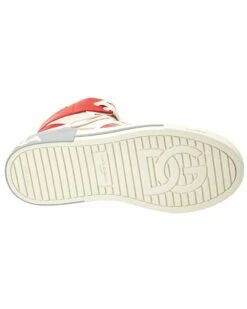 Dolce & Gabbana Leather High-Top Sneaker Men Fashion Sneakers -Dolce & Gabbana Sales 1312131049 RLLZ 4