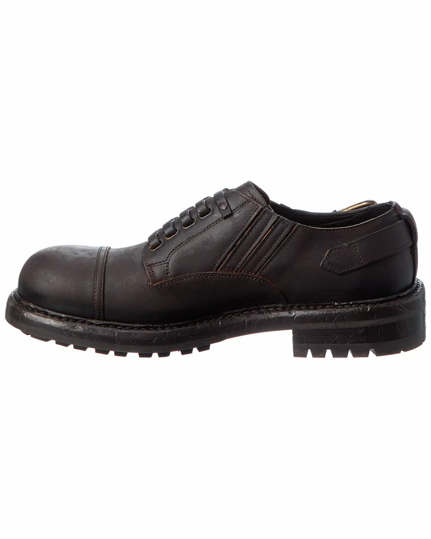 Dolce & Gabbana Leather Oxford Men Dress Shoes 4 Dolce & Gabbana Leather Oxford Men Dress Shoes - Image 2