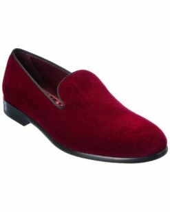 Dolce & Gabbana Leonardo Velvet Loafer Men Loafers & Slip Ons