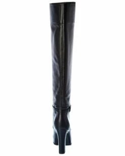 Dolce & Gabbana DG Buckle Leather Knee High Boot Women Boots -Dolce & Gabbana Sales 1313075622 RLLZ 3