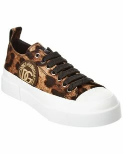 Dolce & Gabbana DG Drill Portofino Canvas Sneaker Women Fashion Sneakers