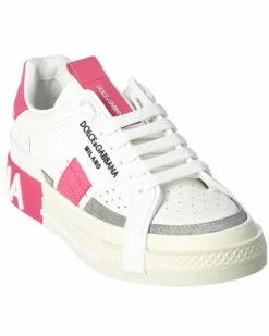 Dolce & Gabbana 2.Zero Custom Leather Sneaker Women Fashion Sneakers