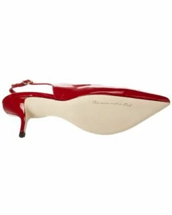 Dolce & Gabbana DG Patent Slingback Pump Women Pumps Red -Dolce & Gabbana Sales 1313117718 RLLZ 4