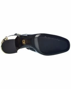 Dolce & Gabbana DG Karol Patent Slingback Pump Women Pumps Black -Dolce & Gabbana Sales 1313117719 RLLZ 4